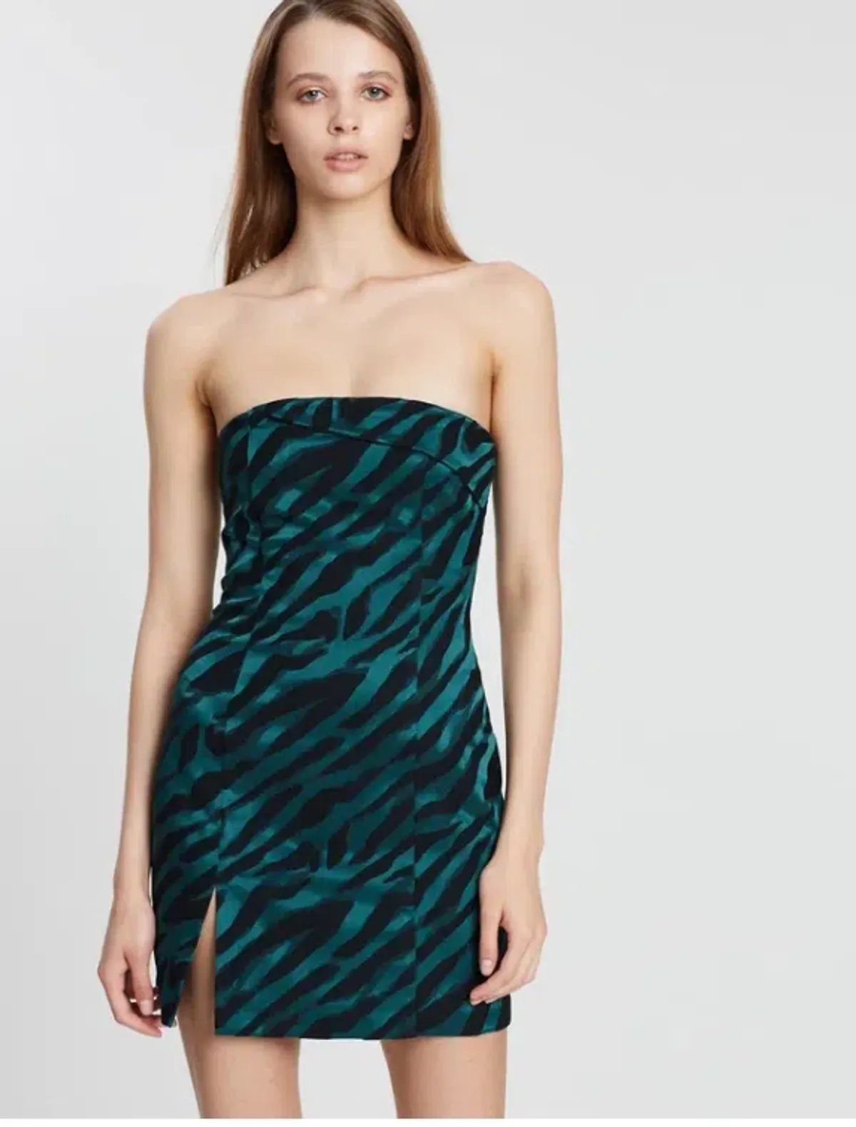 Bec & Bridge Discotheque Mini Dress Green Size 12 - Image 3