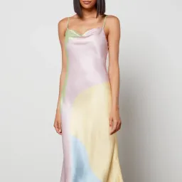 Olivia Rubin Aubrey Midi Dress Multi Size 12 for rent on The Volte - image 5