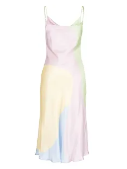Olivia Rubin Aubrey Midi Dress Multi Size 12 for rent on The Volte - image 9