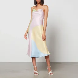 Olivia Rubin Aubrey Midi Dress Multi Size 12 for rent on The Volte - image 1