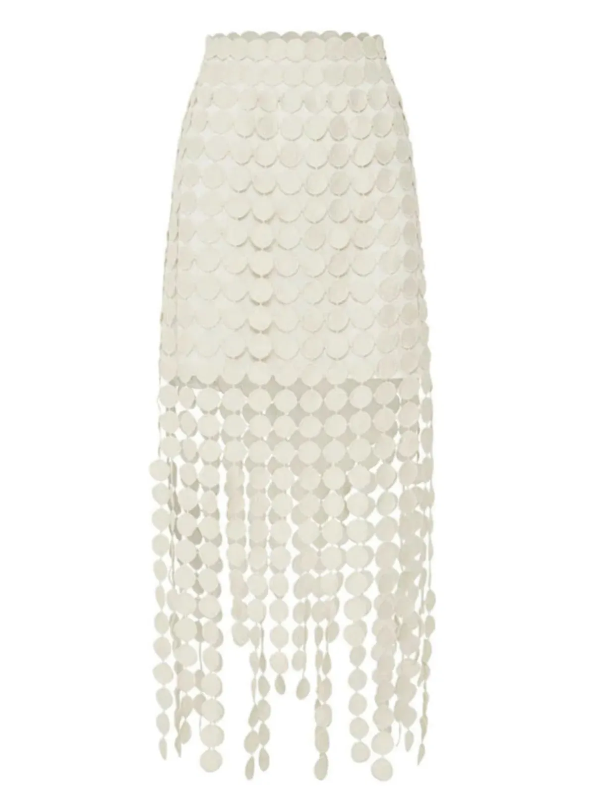 Camilla And Marc Murano Skirt White Size 10 - Image 6