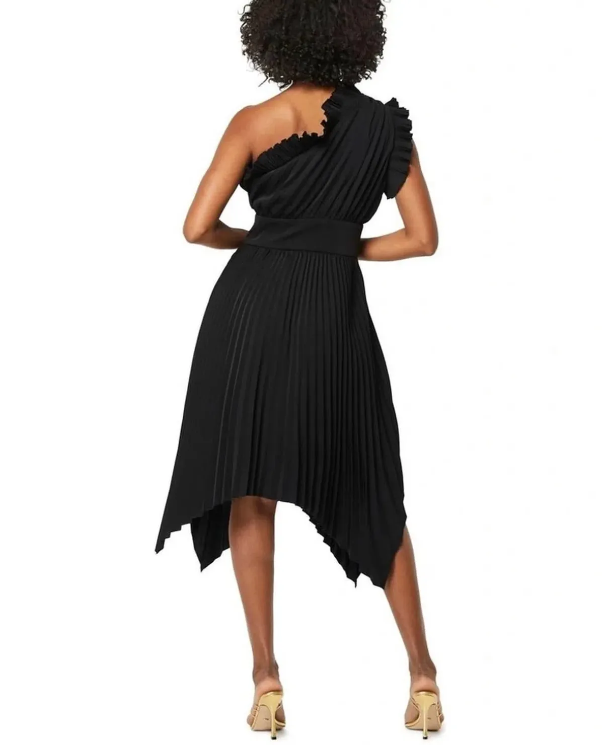 Mossman The Lady like Midi Dress in Black Size 8 - Image 2