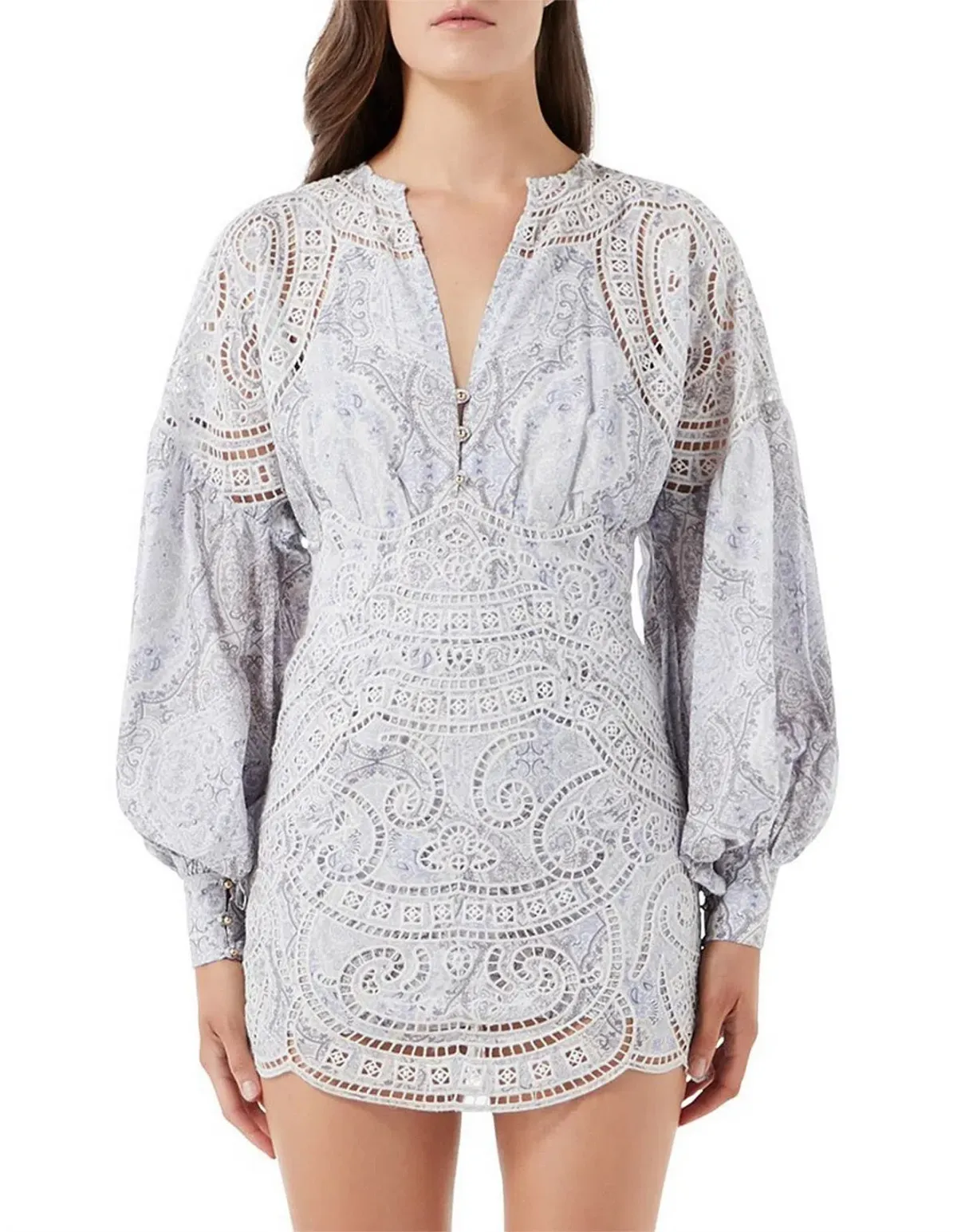 Thurley Sweet Nothing Dress Blue Size 8 - Image 1