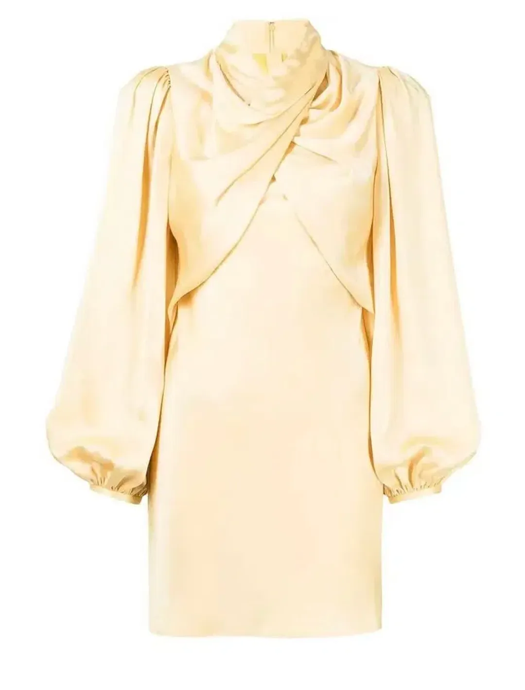 Acler The Lindhurst Dress in Lemon Size 6 for rent on The Volte - main image