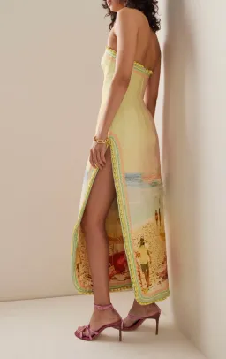 Zimmermann The Coaster Structured Midi Dress in Poster Print Size 0/Au 8 for rent on The Volte - image 2