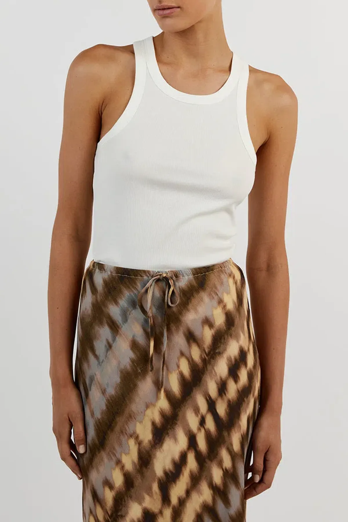 Dissh Gabi Drawstring Midi Skirt Tie Dye Multi Size AU 10 - Image 5