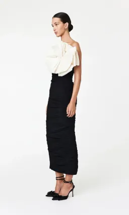 Rachel Gilbert Evana Midi Dress Black Size 2/AU 10 for rent on The Volte - image 2