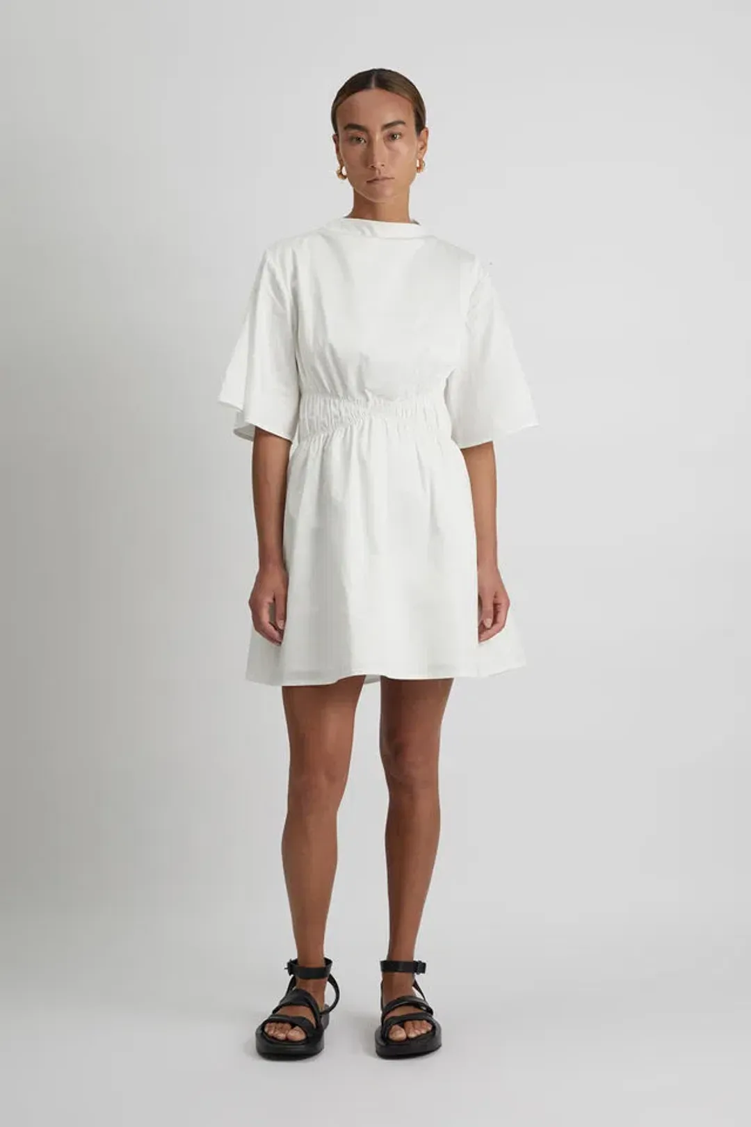 Camilla and Marc Coppola Mini Dress White Size 6 for rent on The Volte - main image