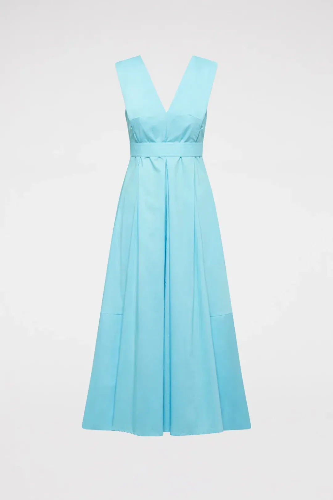 Scanlan Theodore Parachute Panelled Dress Blue Size 8 / S for rent on The Volte - main image