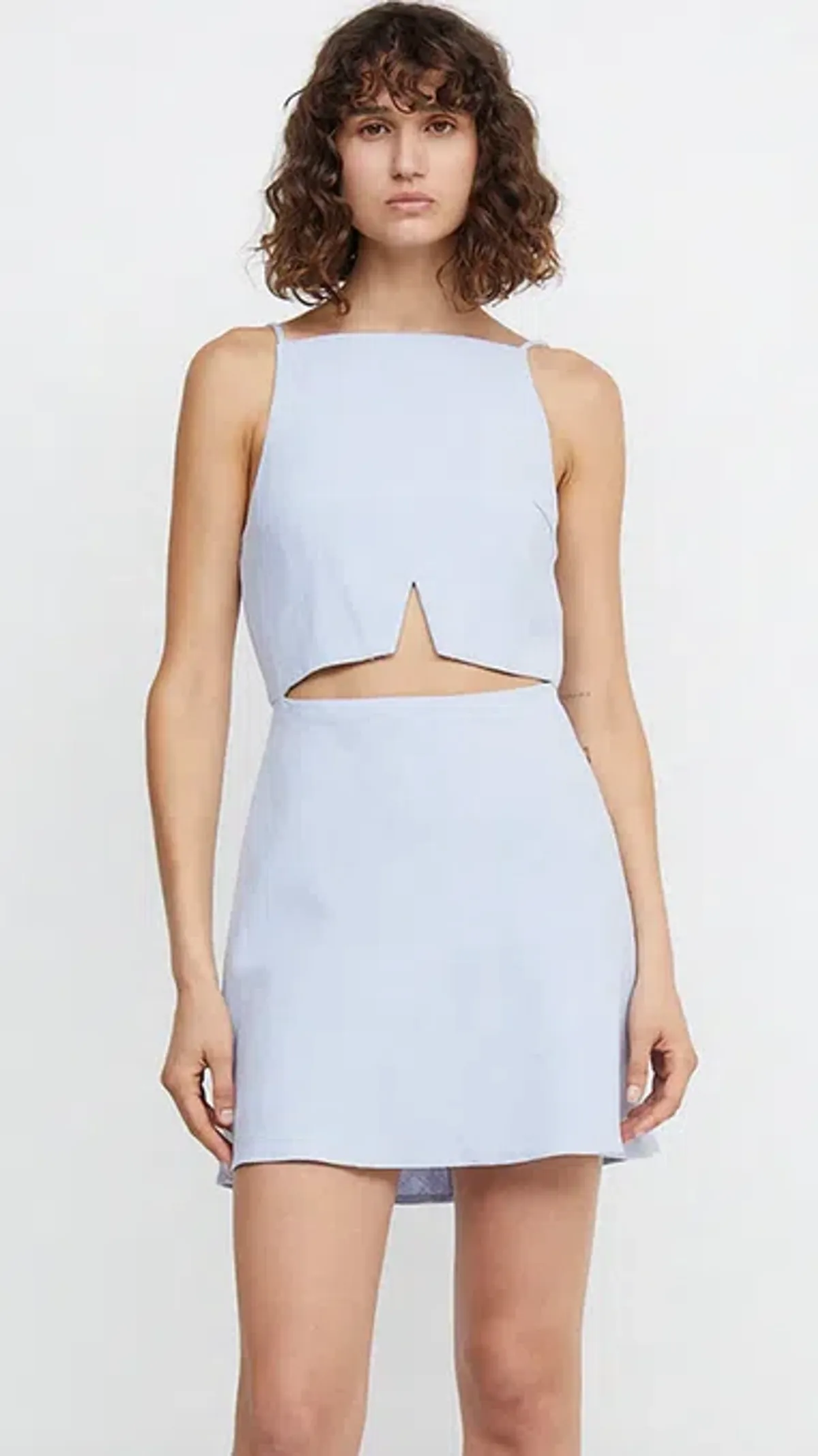 Bec & Bridge Kate Mini Powder Blue Size AU 12 for rent on The Volte - main image