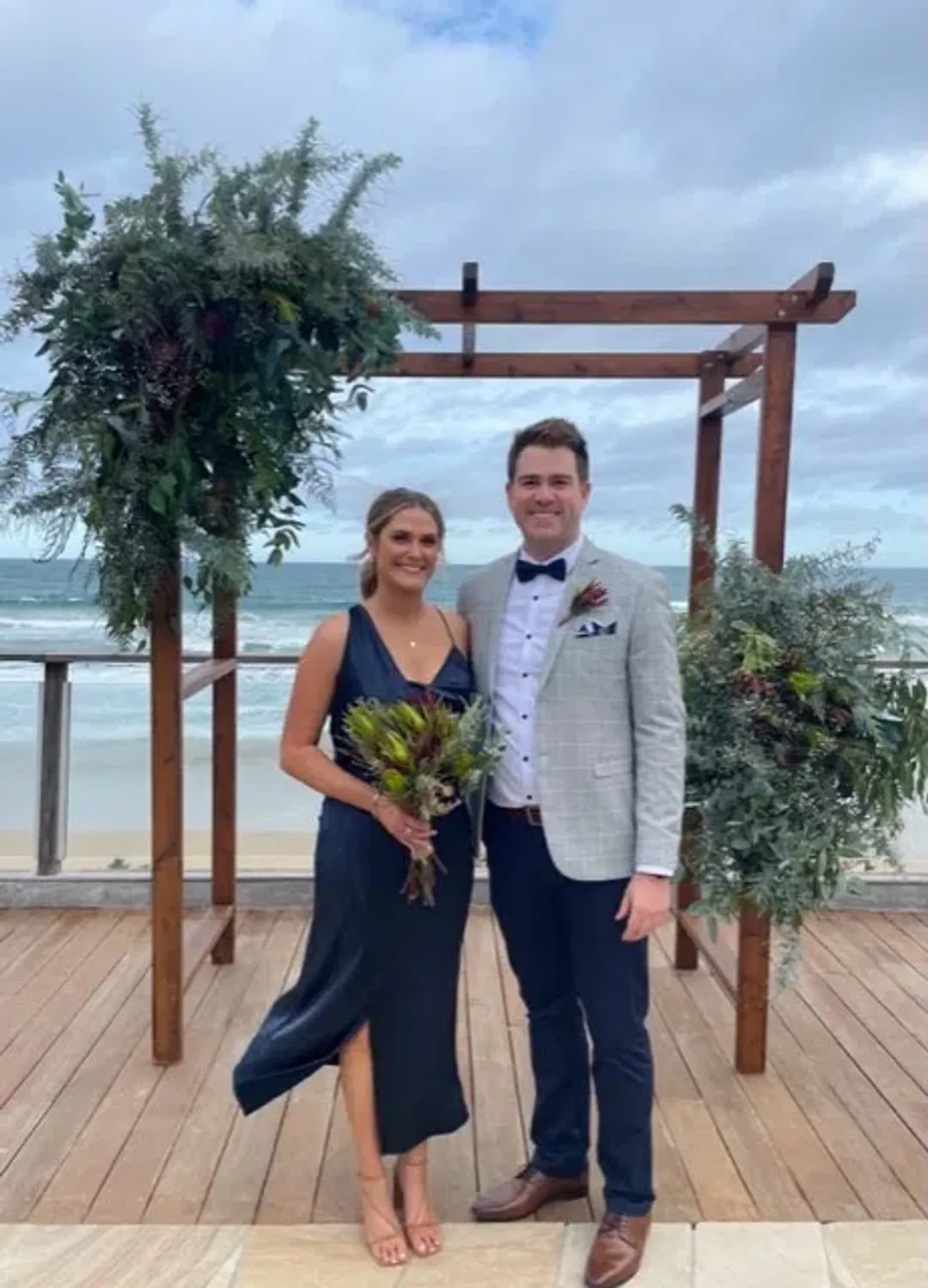 One Fell Swoop Midi Length Dress Navy Size AU 10 for rent on The Volte - main image