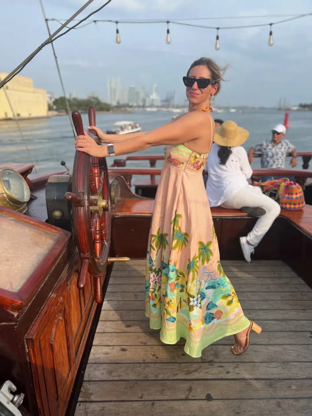 Alemais Mermaid Point Sundress Print Size 8 for rent on The Volte - main image