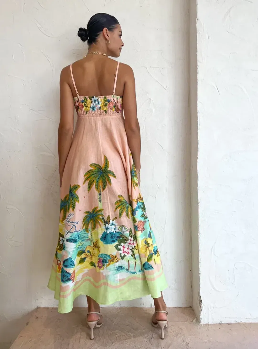 Alemais Mermaid Point Sundress Print Size 8 for rent on The Volte - main image