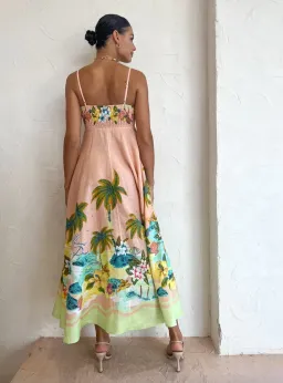 Alemais Mermaid Point Sundress Print Size 8 for rent on The Volte - image 3