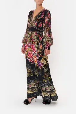 Camilla Button Dress With Shaped Waistband Dance With Duende Size XL / Au 16 for rent on The Volte - image 1