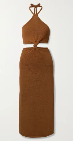 Cult Gaia Cameron Midi Dress Amber Size M / Au 10 for rent on The Volte - image 3