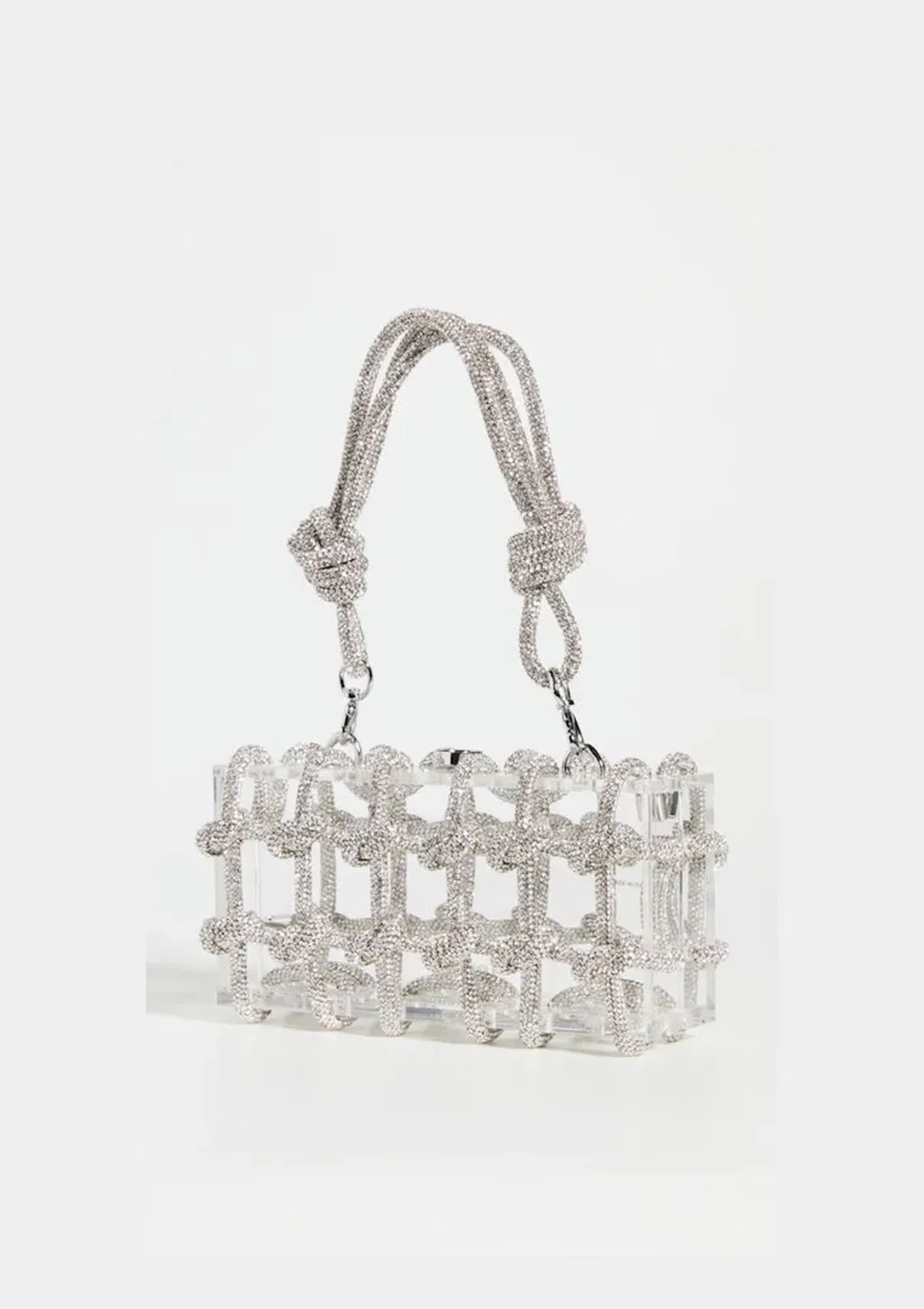 Cult Gaia Bess Shoulder Bag Silver - Image 1