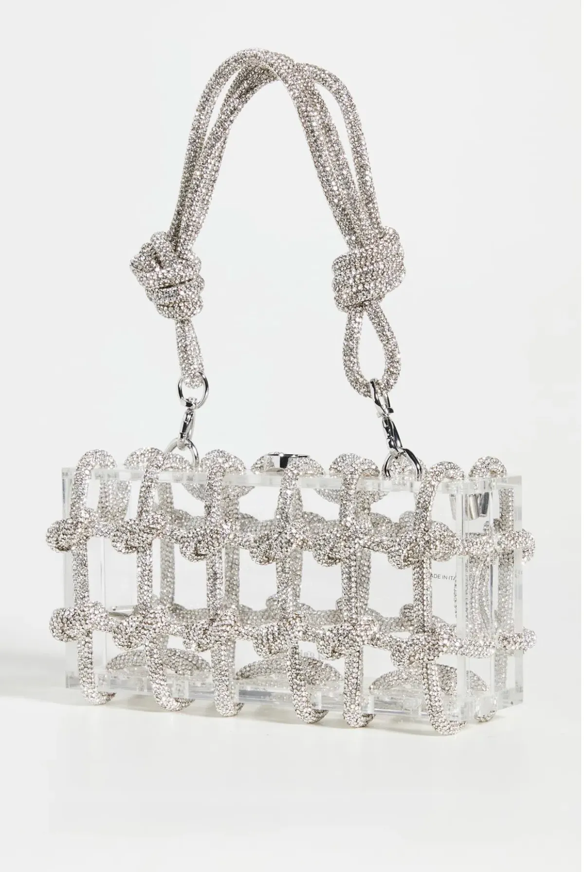 Cult Gaia Bess Shoulder Bag Silver - Image 5