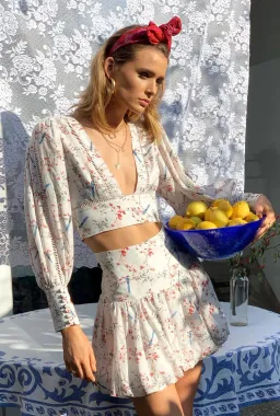 Mackenzie Mode Mrs Sippy Set Summer Flower Print Size 14 for rent on The Volte - image 6