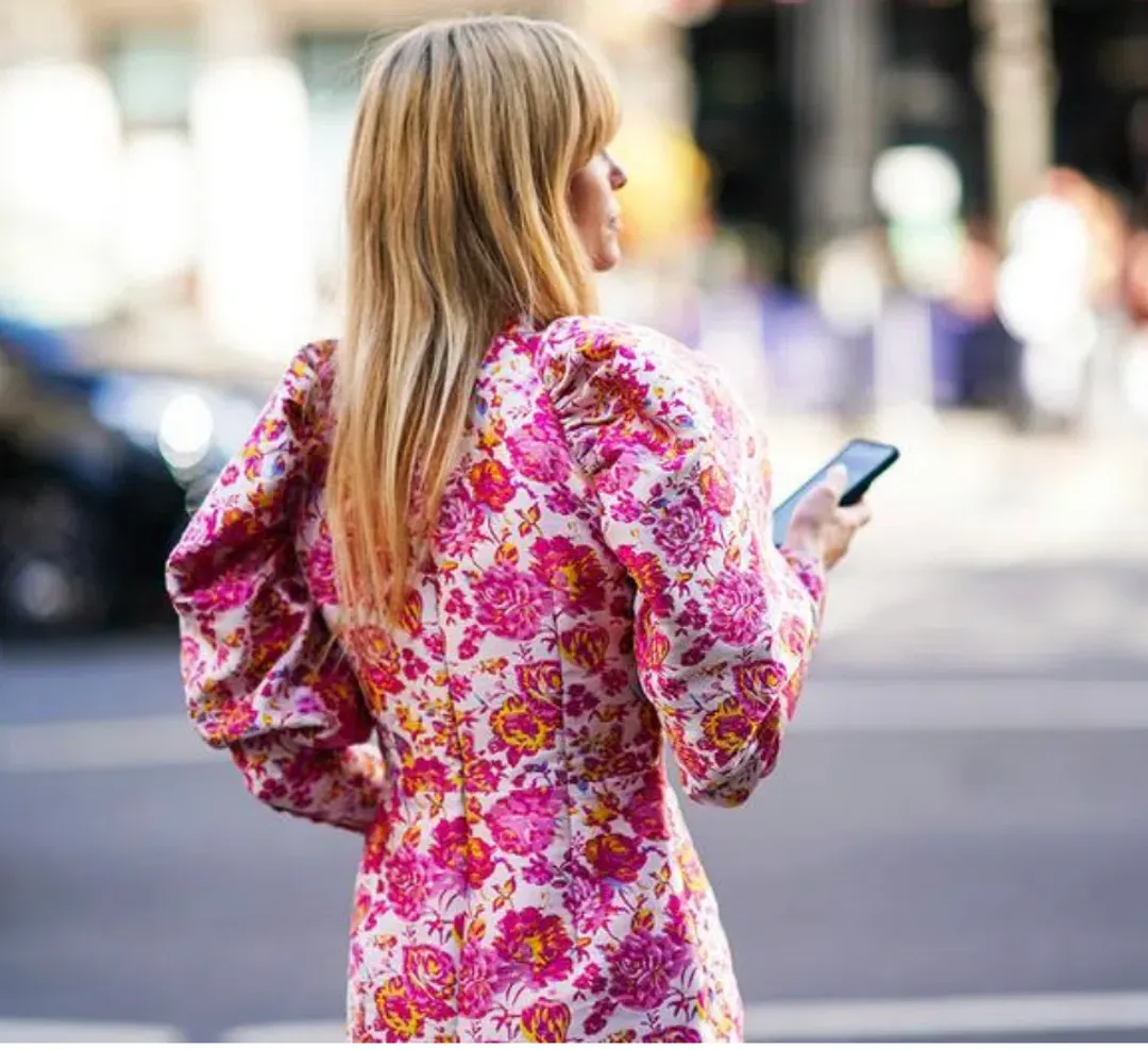 Rotate by Birger Christenson Ruched Floral Jacquard Mini Dress Size 8 for rent on The Volte - main image