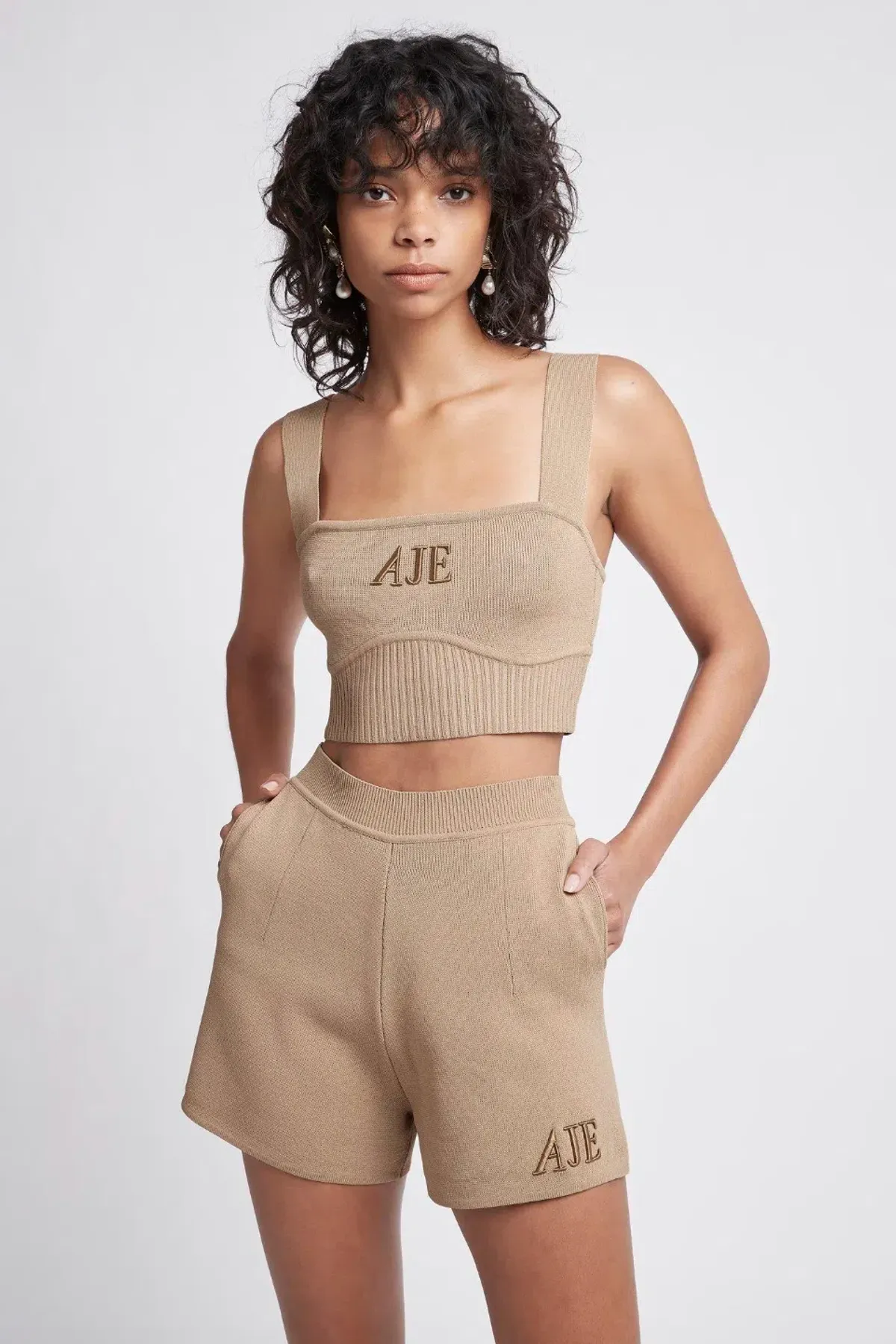 Aje Lucia Set Brown Size 4 - Image 1