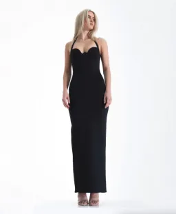 Natalie Rolt Bella Gown Black Size 0 / AU 6 for rent on The Volte - image 1