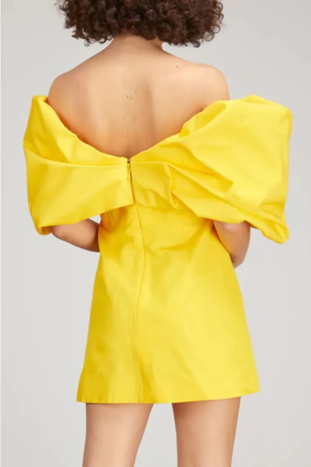 Rachel Gilbert Xavier Mini Yellow Size AU 12 for rent on The Volte - main image