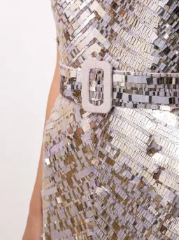 Rachel Gilbert Hunter Dress Lilac Size AU 12 for rent on The Volte - image 3