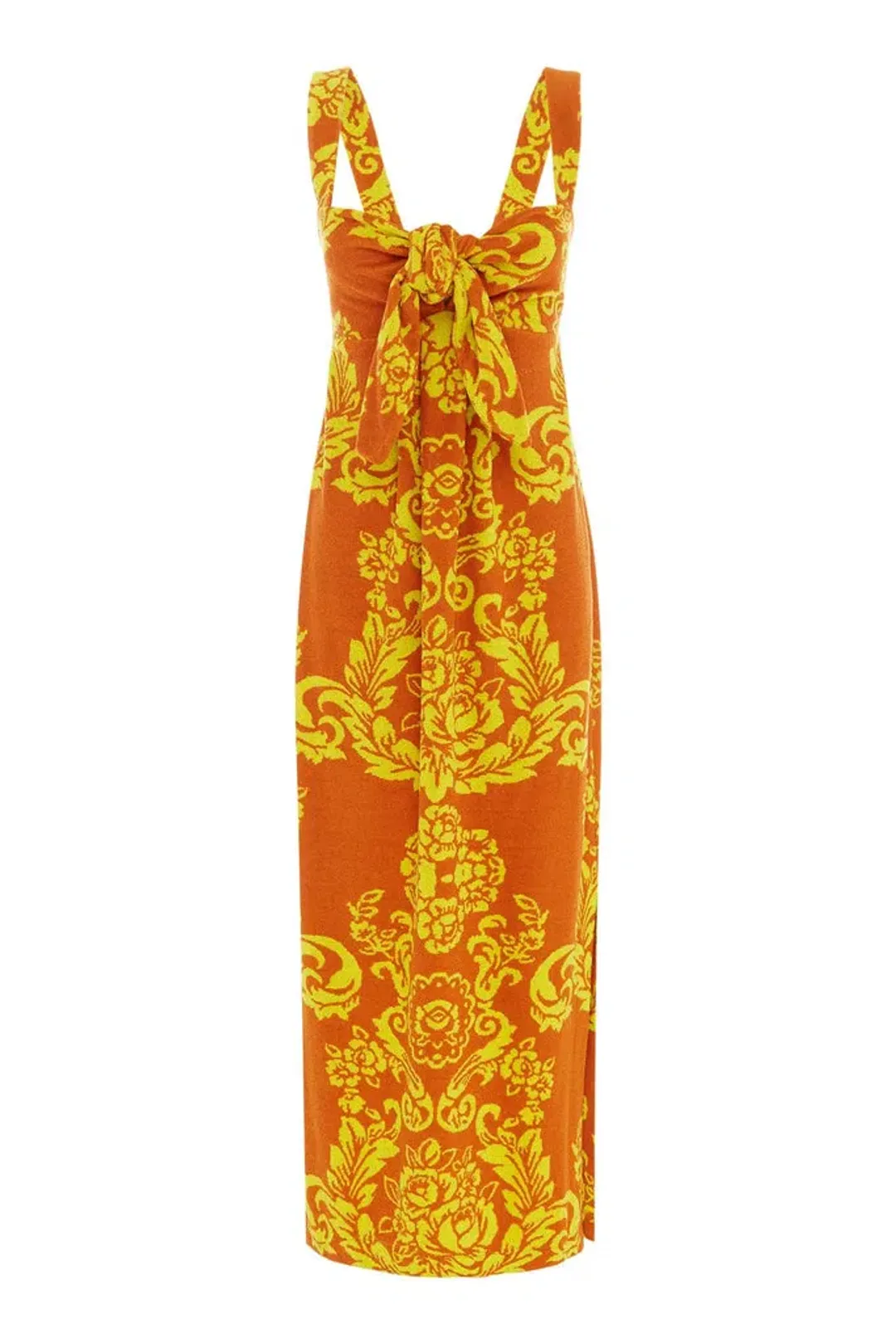 Alemais Alby Terry Midi Dress Print Size 14 for rent on The Volte - main image