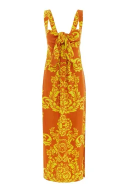 Alemais Alby Terry Midi Dress Print Size 14 for rent on The Volte - image 3