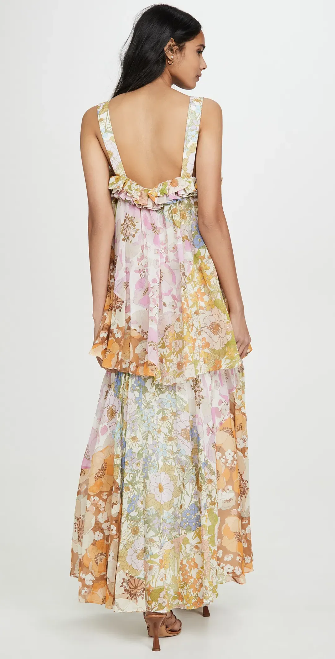 Zimmermann Super Eight Maxi Dress Floral Size 0/ AU 8 for rent on The Volte - main image