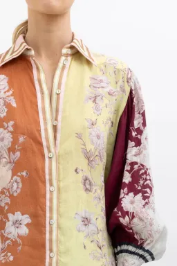 Alemais Marlow Shirt and Pant Set Floral Size AU 10 for rent on The Volte - image 10