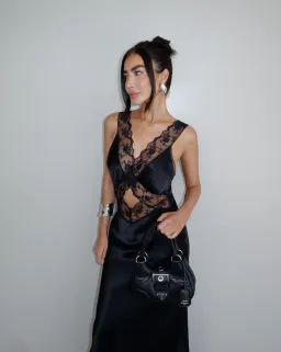 Sir the Label Aries Cut Out Gown Black Size 6 for rent on The Volte - image 1