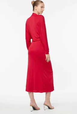 Manning Cartell Silk Jersey Midi Dress Size 10 for rent on The Volte - image 4