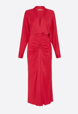Manning Cartell Silk Jersey Midi Dress Size 10 for rent on The Volte - image 5