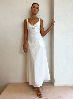 Anna Quan Heidi Dress In Swan White Size AU 6 for rent on The Volte - image 4