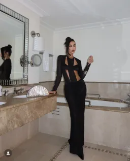 Christopher Esber Boudica Dress Black Size AU 8 / S for rent on The Volte - image 3