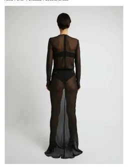 Christopher Esber Boudica Dress Black Size AU 8 / S for rent on The Volte - image 4