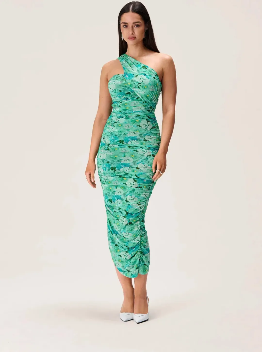 Adoore Monza Dress Mint Green Size 12 for rent on The Volte - main image