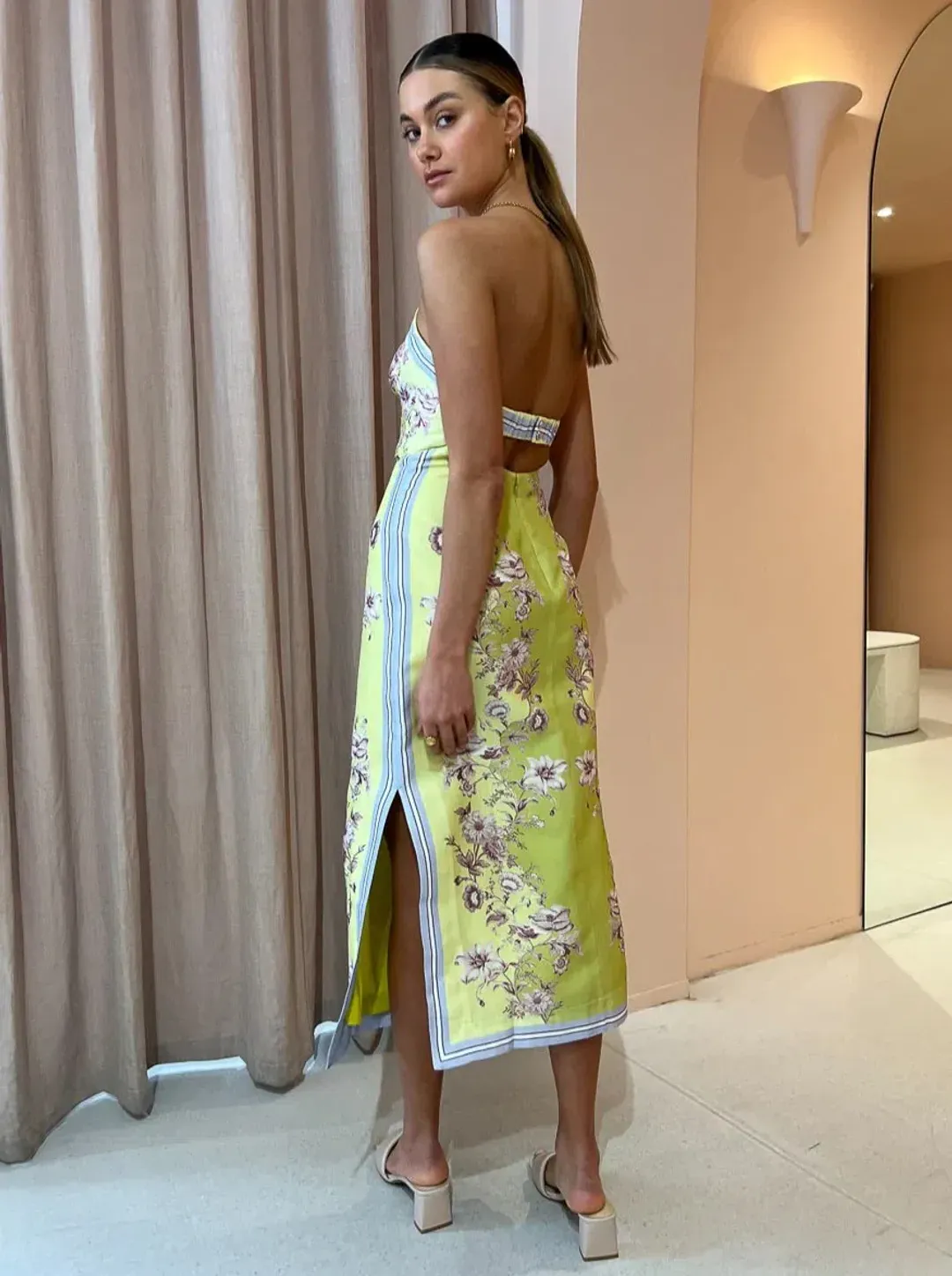 Alemais Marlow Bodice Dress Multi Size 4 for rent on The Volte - main image