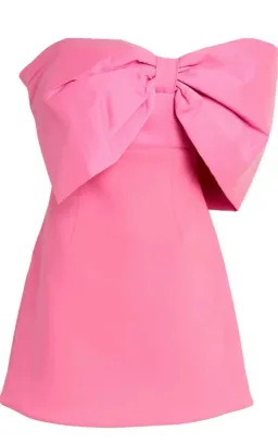Rachel Gilbert Kace Mini Dress Pink Size 0 / AU 6 for rent on The Volte - image 3