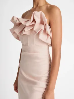 Sheike Queen Of Hearts Dress Pink Nude Size 16 for rent on The Volte - image 2