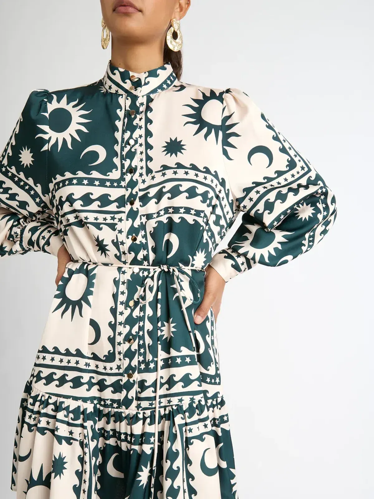 Sheike Suns And Moons Dress Print Size 6 - Image 2