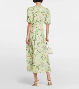 Alemais Astra Midi Dress Floral Size 14 for rent on The Volte - image 3