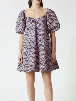 Scanlan Theodore Floral Trapeze Dress – Pink/Print (Size 8) for rent on The Volte - image 3