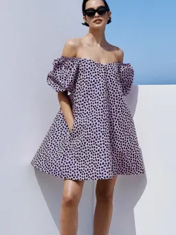 Scanlan Theodore Floral Trapeze Dress – Pink/Print (Size 8) for rent on The Volte - image 4