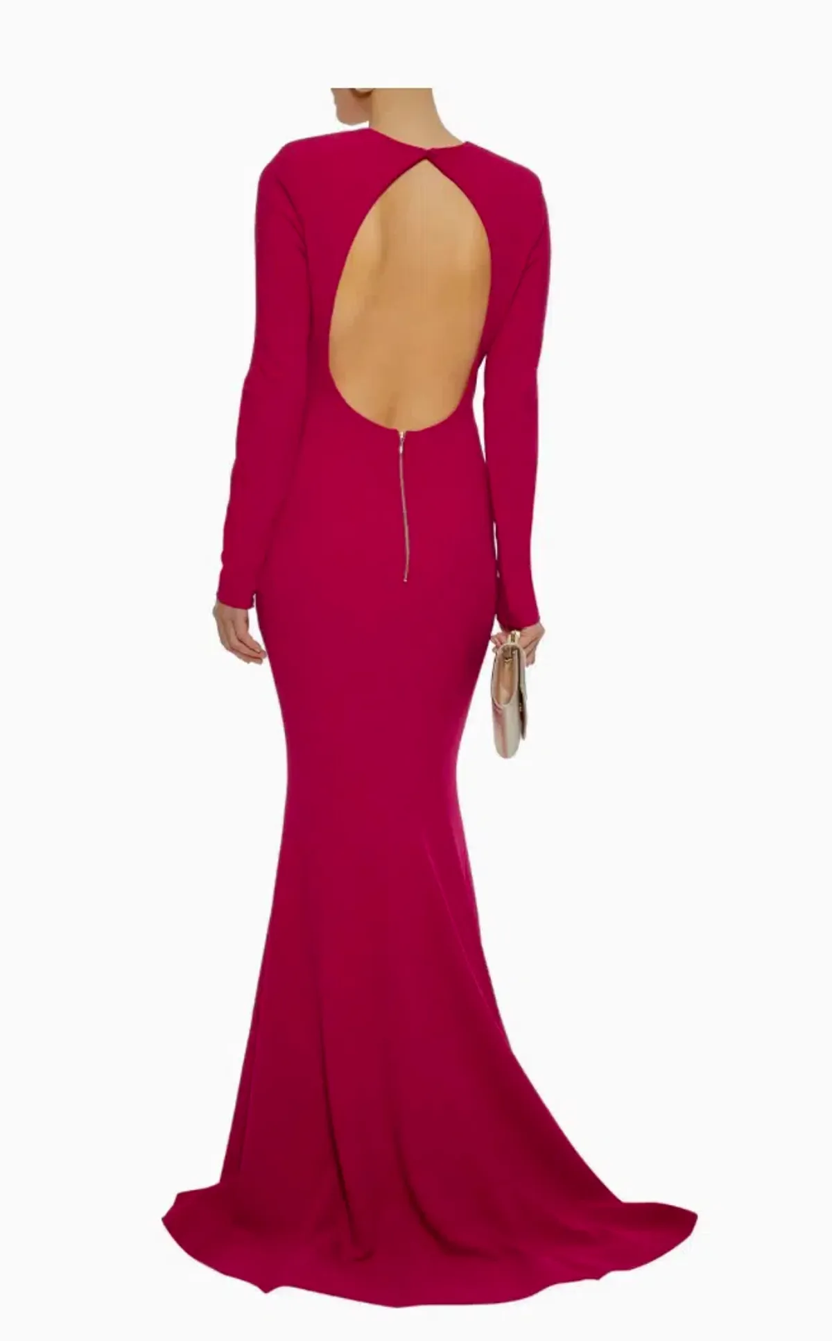 Rebecca Vallance Bree Gown Barberry Size 10 - Image 2