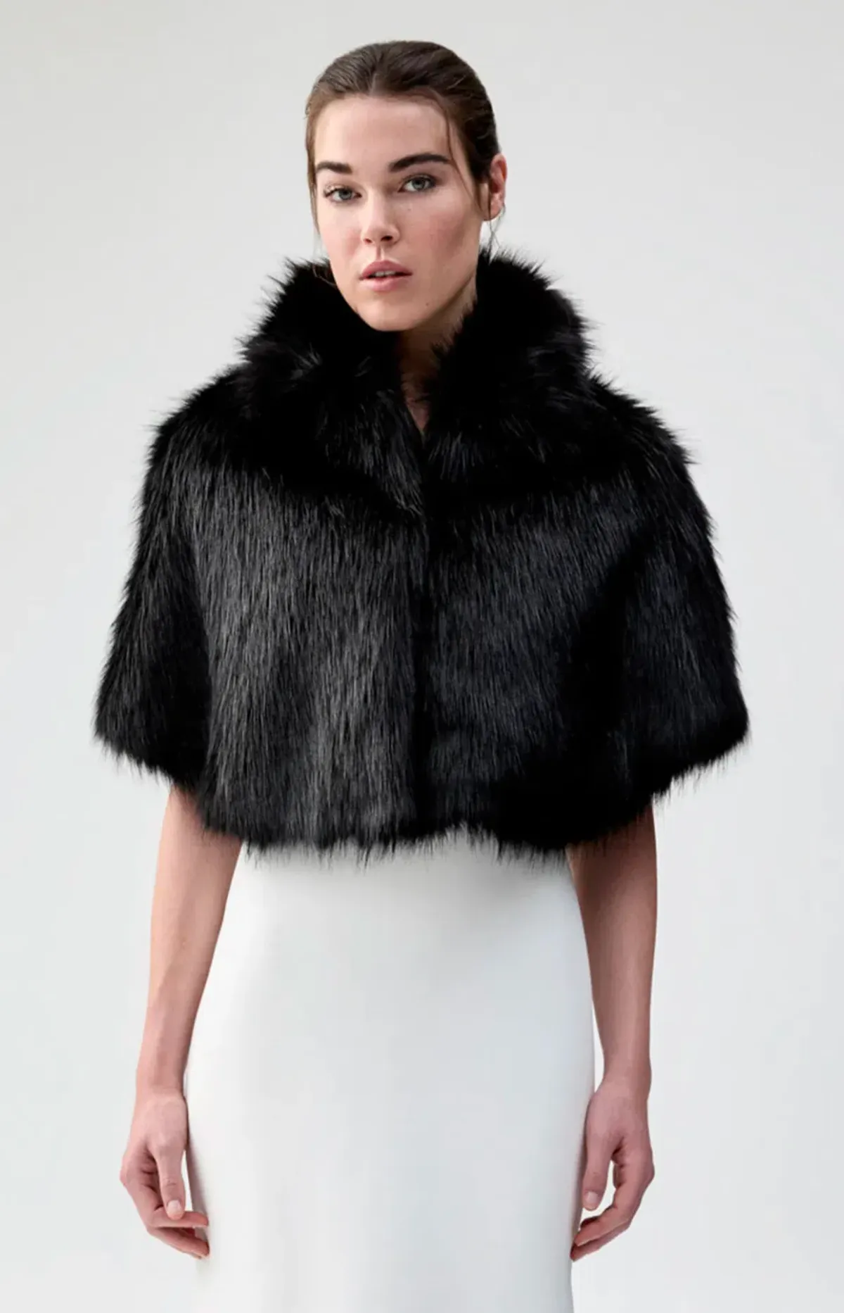 Unreal Fur Nord Cape Black One Size - Image 1