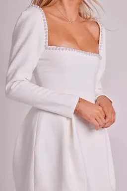 Odd Muse Ultimate Muse Pearl Dress White Size M/ AU 10 for rent on The Volte - image 2