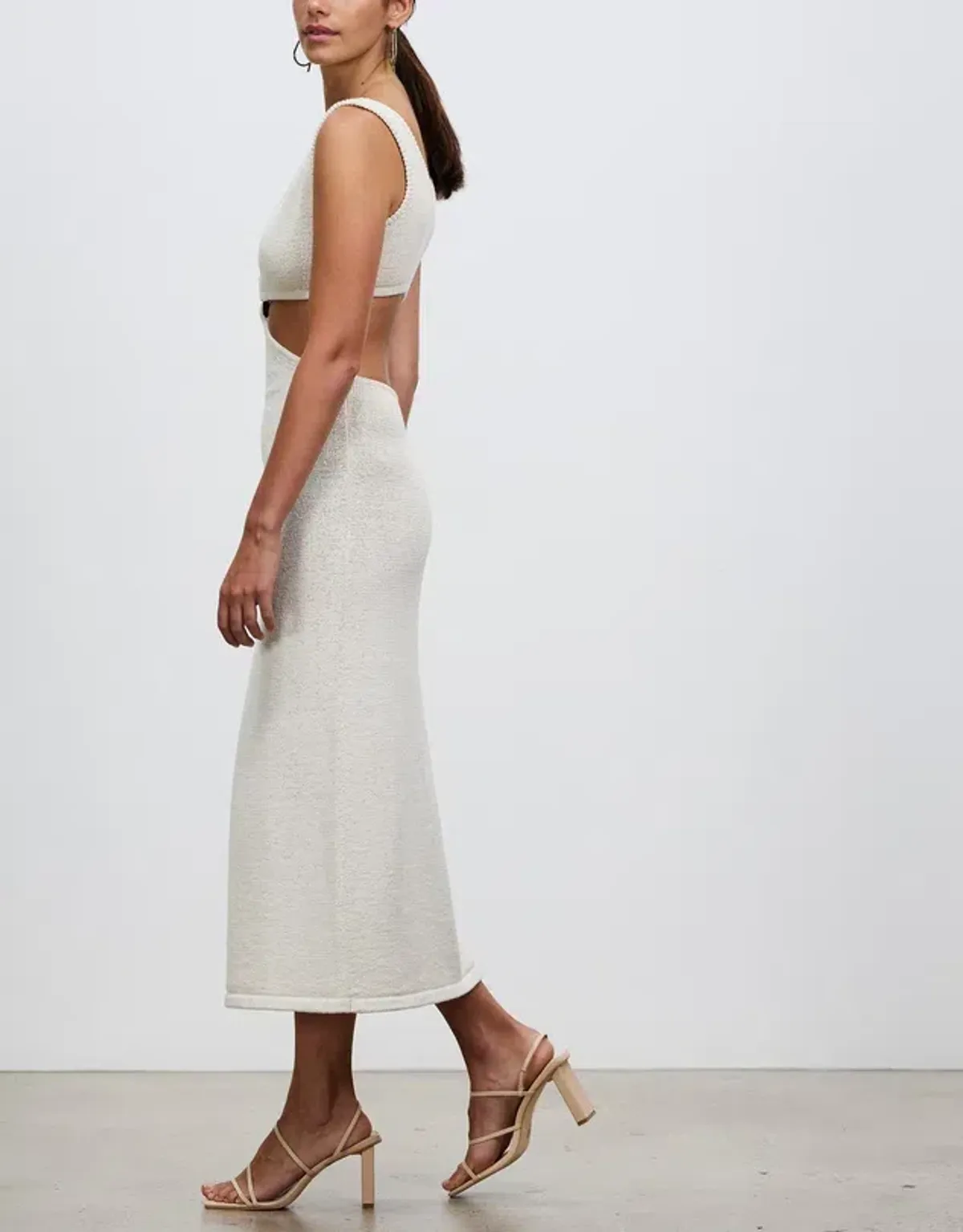 Cult Gaia Bank Dress in Off White Size AU 10 - Image 2